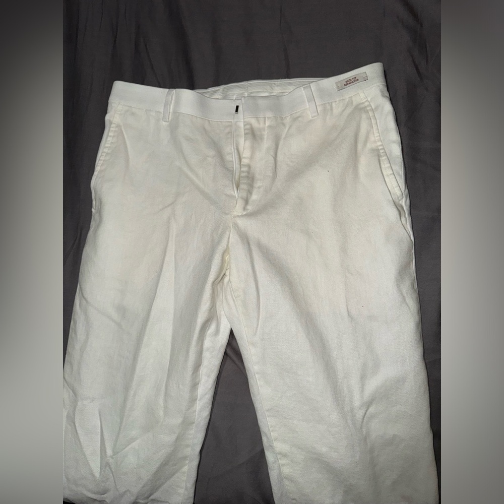 Mens Linen Trousers by Jos. A. Bank